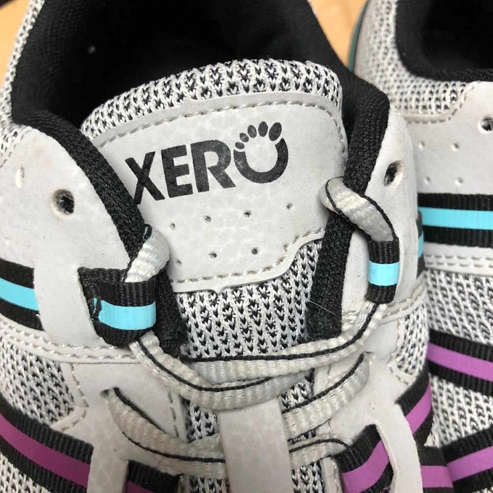Xero Shoes Prio Womens 8.5 Barefoot Shoes Grey Purple Minimalist Running Outdoor - Picture 4 of 16